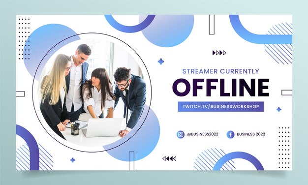 Fundo de contração da oficina de negócios gradiente