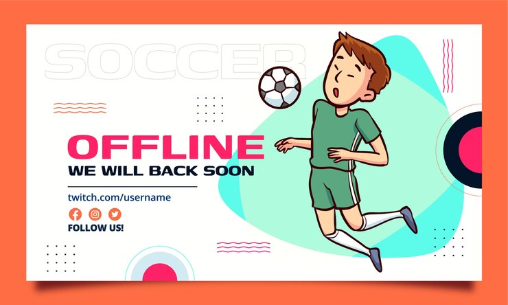 Vetor grátis fundo de contração de futebol