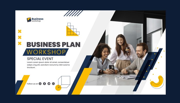 Vetor grátis fundo de contração de oficina de negócios de design plano