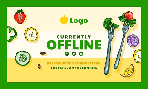 Fundo de contração do dia mundial do vegano