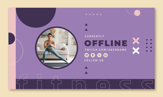 Fundo de contracção do centro de fitness