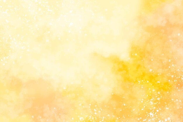 Fundo de cor-de-amaril aquarelado