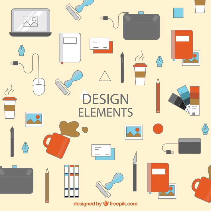 Vetor grátis fundo de design gráfico em estilo plano