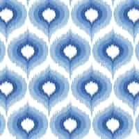 Vetor grátis fundo de design padrão com estilo ikat 2003