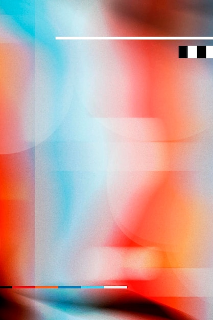 Fundo de distorção de efeito de glitch colorido