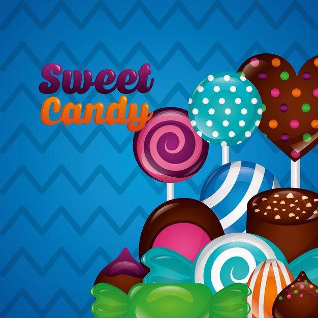 Fundo de doce doce