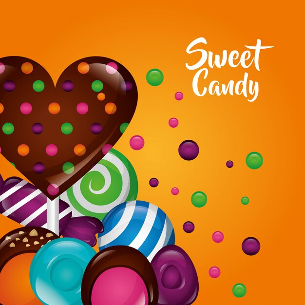 Fundo de doce doce
