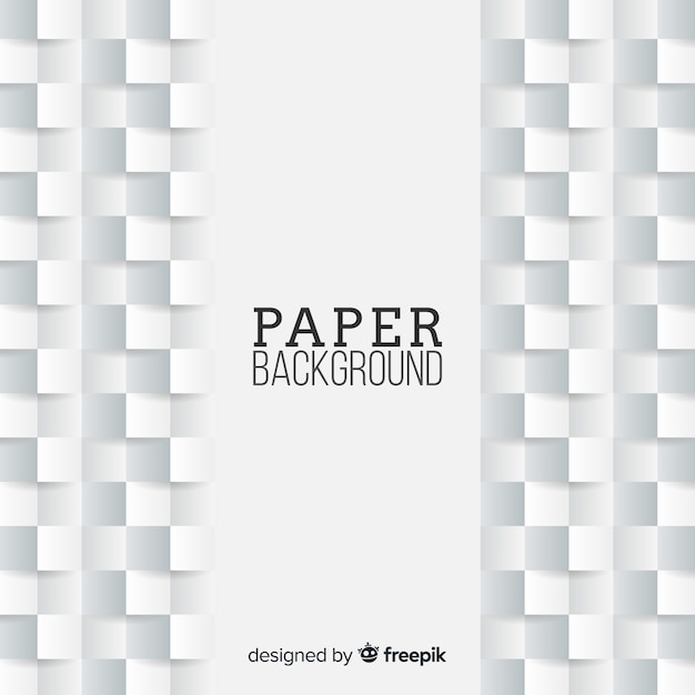 Fundo de efeito de papel realista