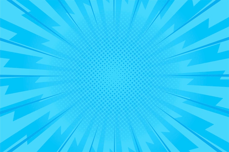 Vetor grátis fundo de estilo cômico de velocidade azul