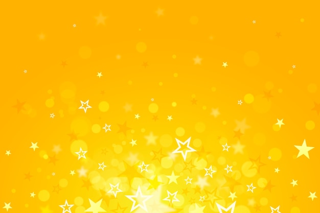Vetor grátis fundo de estrela amarela em gradiente