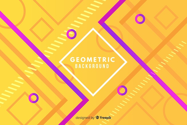 Vetor grátis fundo de formas geométricas gradiente