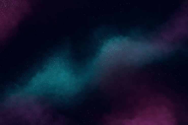 Vetor grátis fundo de galáxia azul