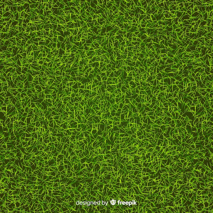 Vetor grátis fundo de grama verde estilo realista