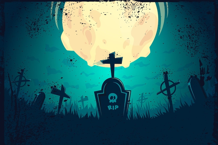 Vetor grátis fundo de halloween grunge
