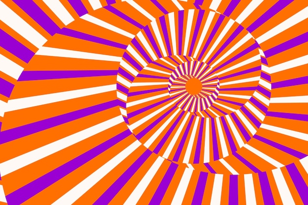 fundo de ilusão óptica de design plano