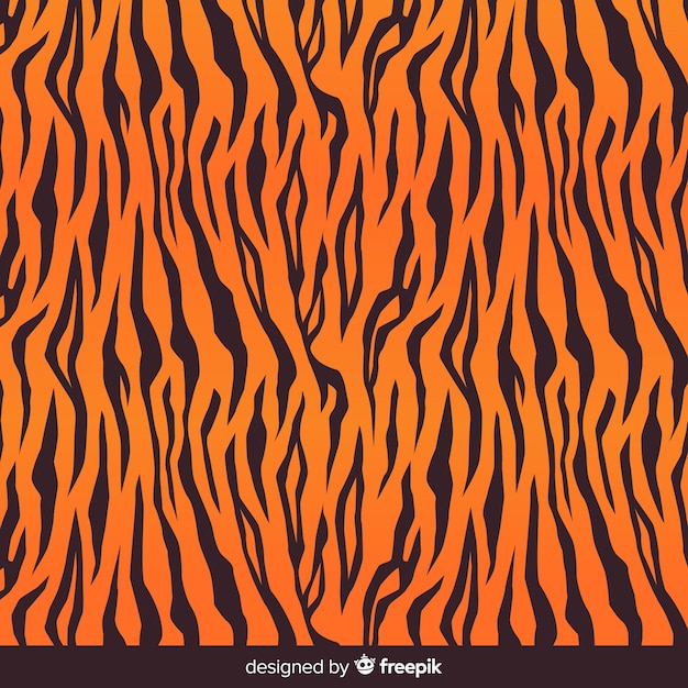 Fundo de impressão de tigre