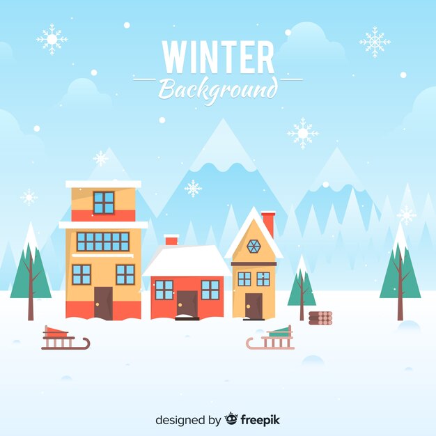 Fundo de inverno