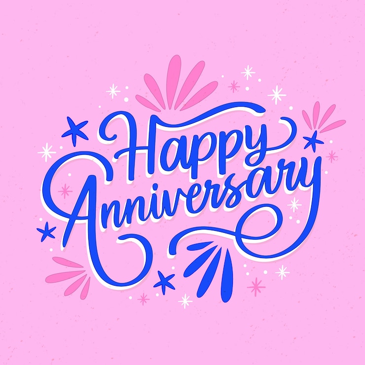 Vetor grátis fundo de letras de feliz aniversário desenhado à mão