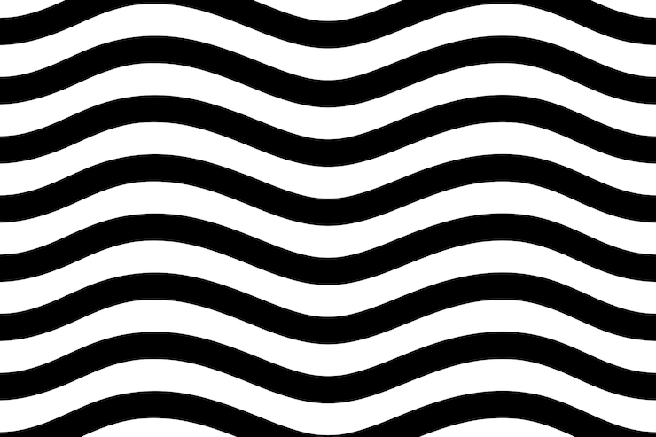 Vetor grátis fundo de linhas abstratas onduladas grossas
