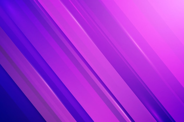 Fundo de linhas dinâmicas de gradiente roxo