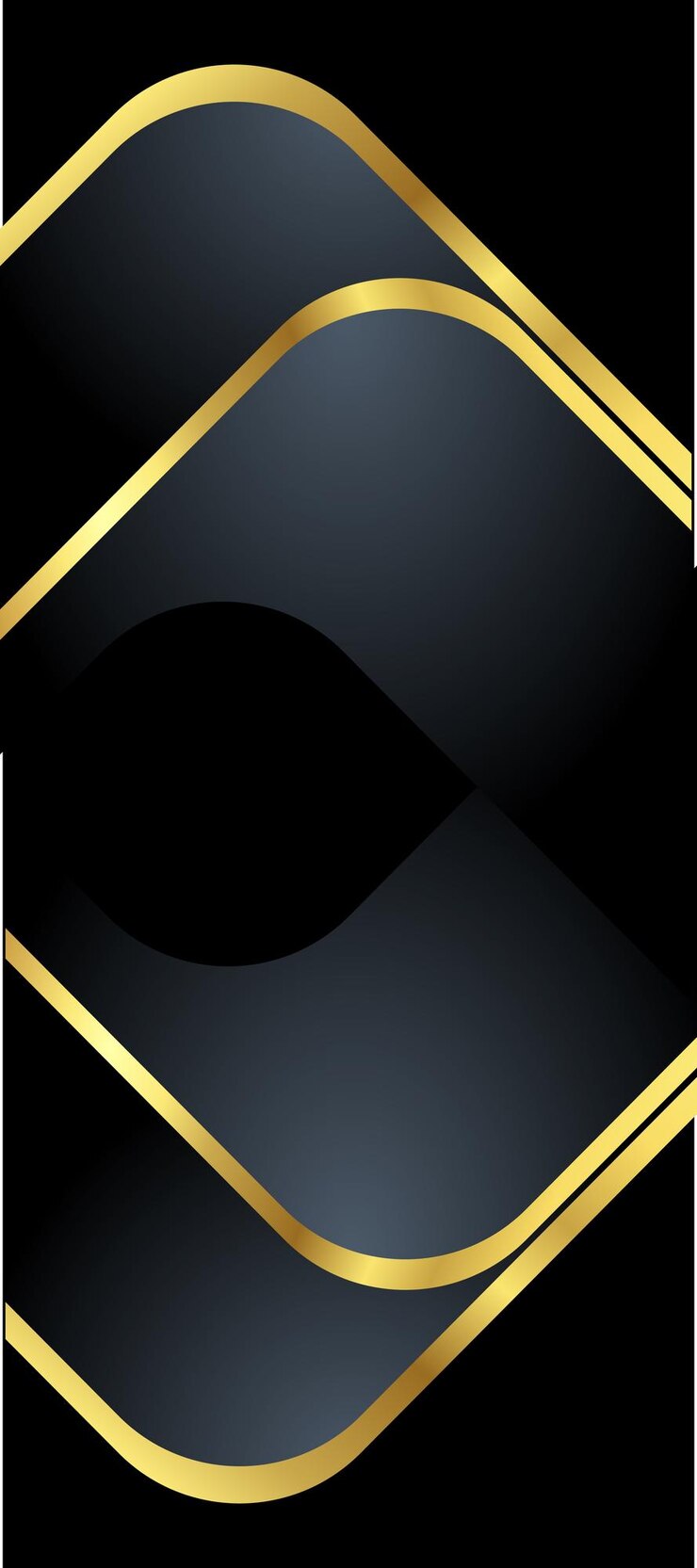Vetor grátis fundo de luxo abstrato preto e dourado