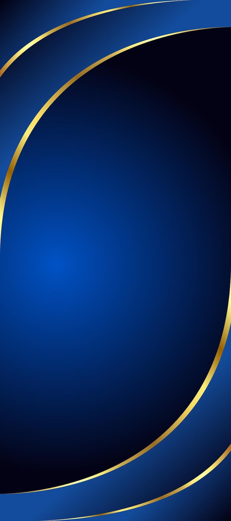 fundo de luxo azul e dourado abstrato com abstrações