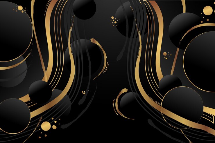 Vetor grátis fundo de luxo dourado gradiente