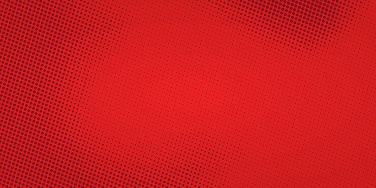 Vetor grátis fundo de meio-tom de estilo de livro de quadrinhos vermelho