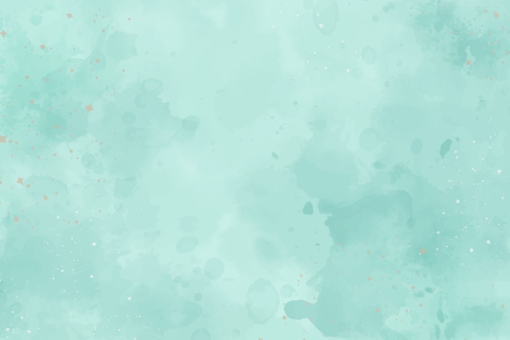 Vetor grátis fundo de menta aquarela