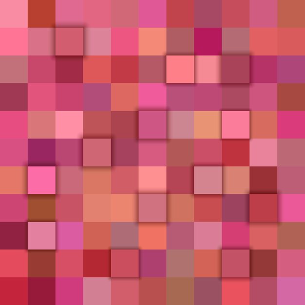 Fundo de mosaico rosa