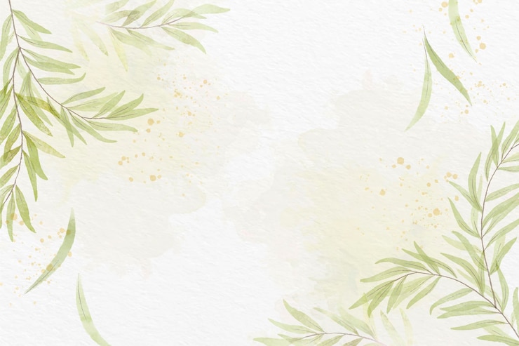 Vetor grátis fundo de natureza aquarela pintado à mão