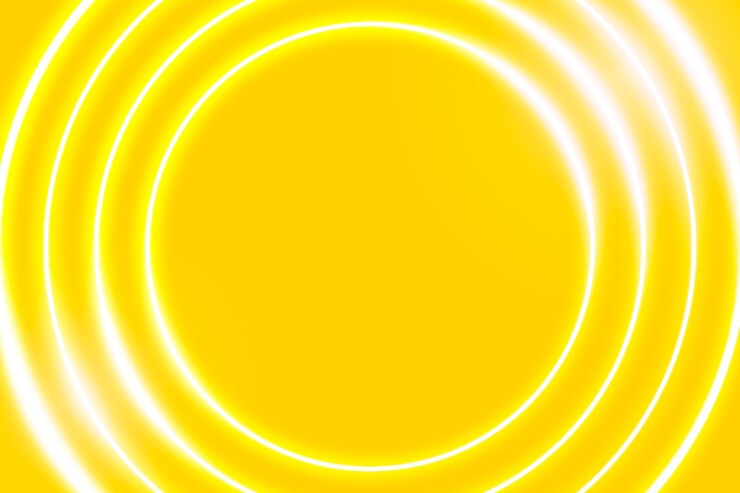 Vetor grátis fundo de neon amarelo gradiente