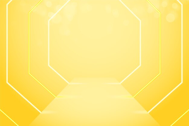 Fundo de neon amarelo gradiente