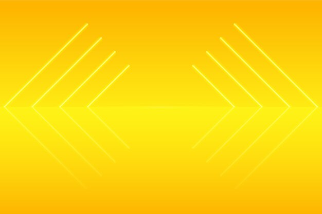 Fundo de neon amarelo gradiente