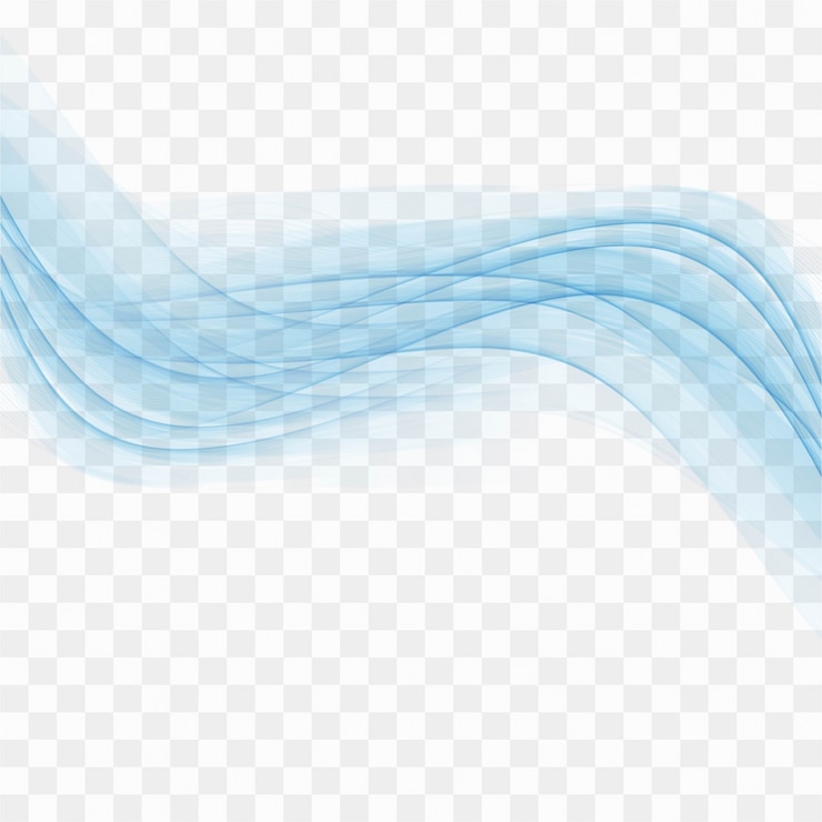 Fundo de onda azul moderno