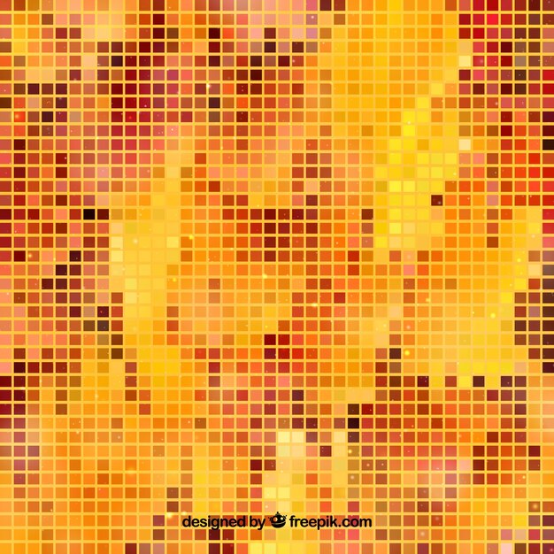 Fundo de Outono Pixelado