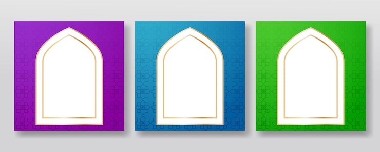 Vetor grátis fundo de postagem de mídia social de comemoração de ramadã kareem