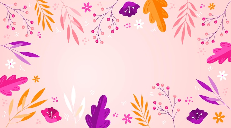 Vetor grátis fundo de primavera de design plano