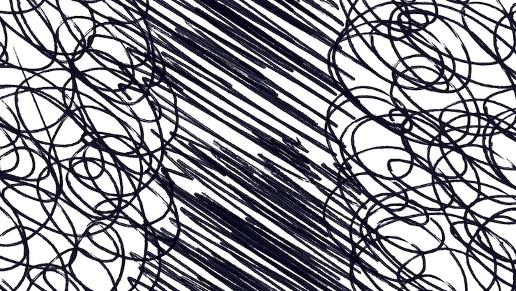 Vetor grátis fundo de rabiscos abstratos