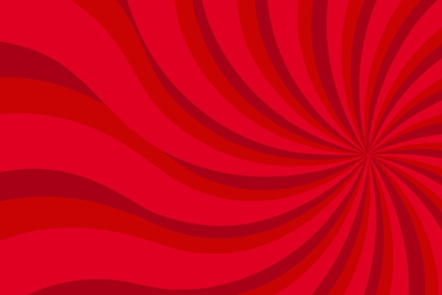 Vetor grátis fundo de redemoinho vermelho design plano