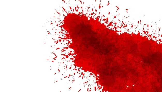 Fundo de respingos de textura de mancha de sangue