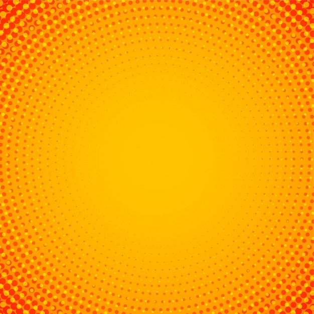 Vetor grátis fundo de retícula circular laranja abstrata