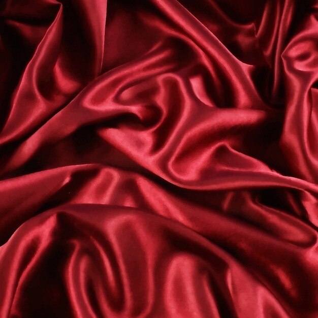 Fundo de seda vermelho