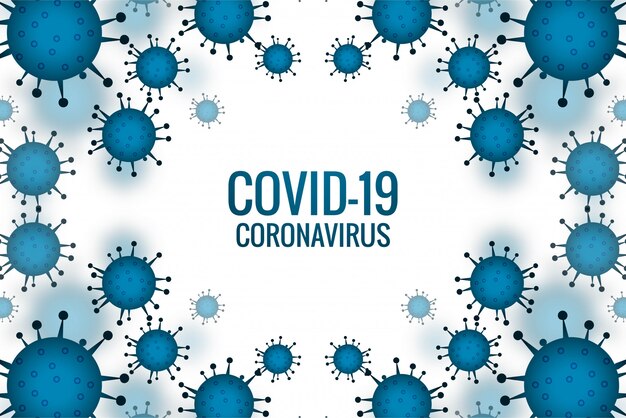 Fundo de surto de coronavírus Covid-19