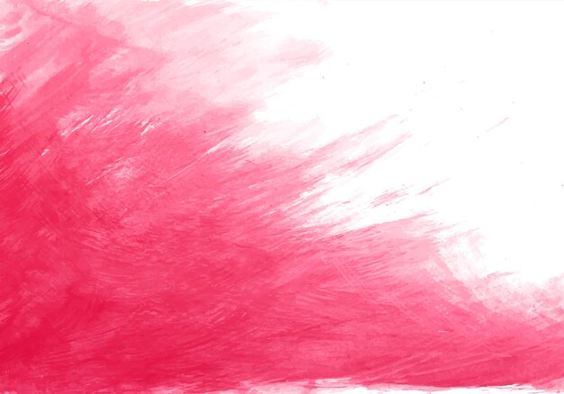 Fundo de textura aquarela rosa pintado à mão