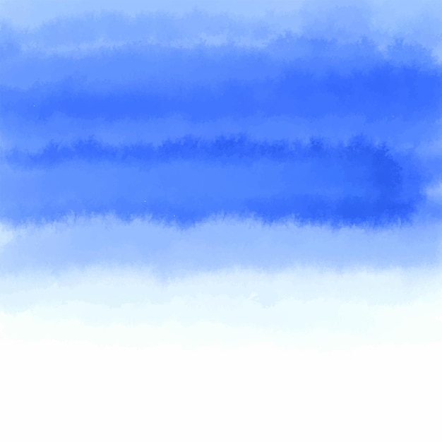 Vetor grátis fundo de textura de aquarela azul pintado à mão abstrato