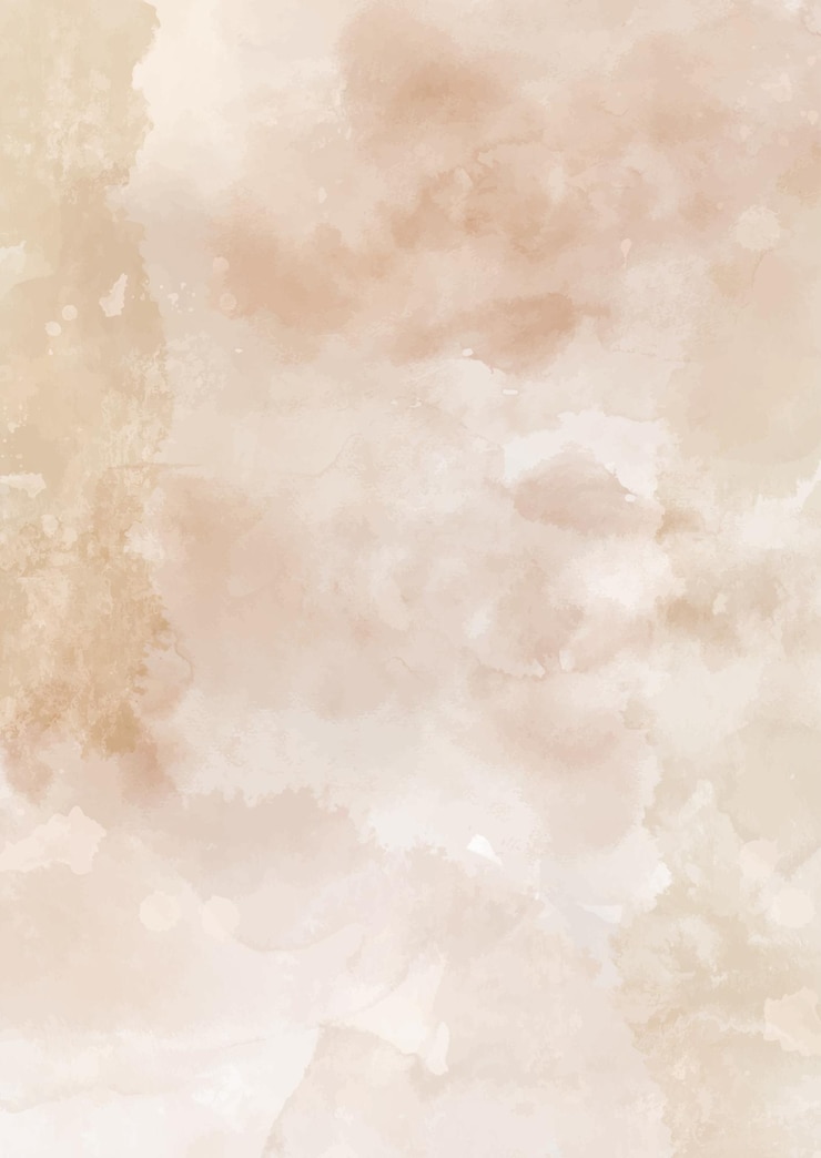 Vetor grátis fundo de textura em aquarela pintado à mão de cor neutra