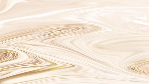 Fundo de textura fluida branco e dourado