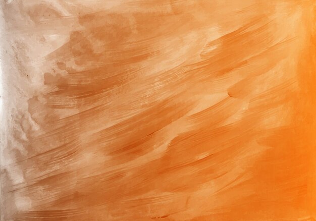 Fundo de textura laranja aquarela pintado à mão