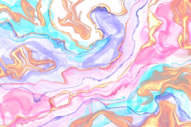 Fundo de tinta de álcool abstrato aquarela